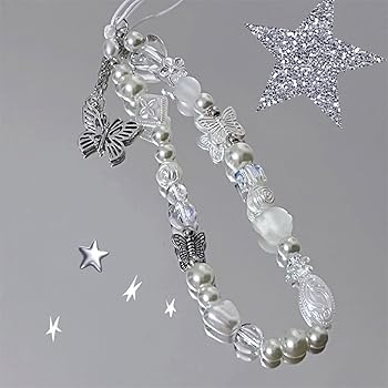 小物 the virgins charm strap Amazon.com: Beaded Camera Wrist Strap Cute Pearl Digital